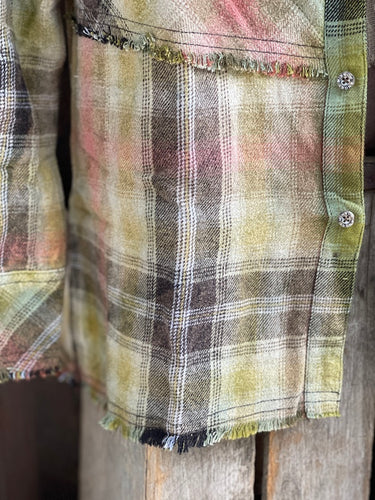 AMV Signature Flannel- IRISH MOSS